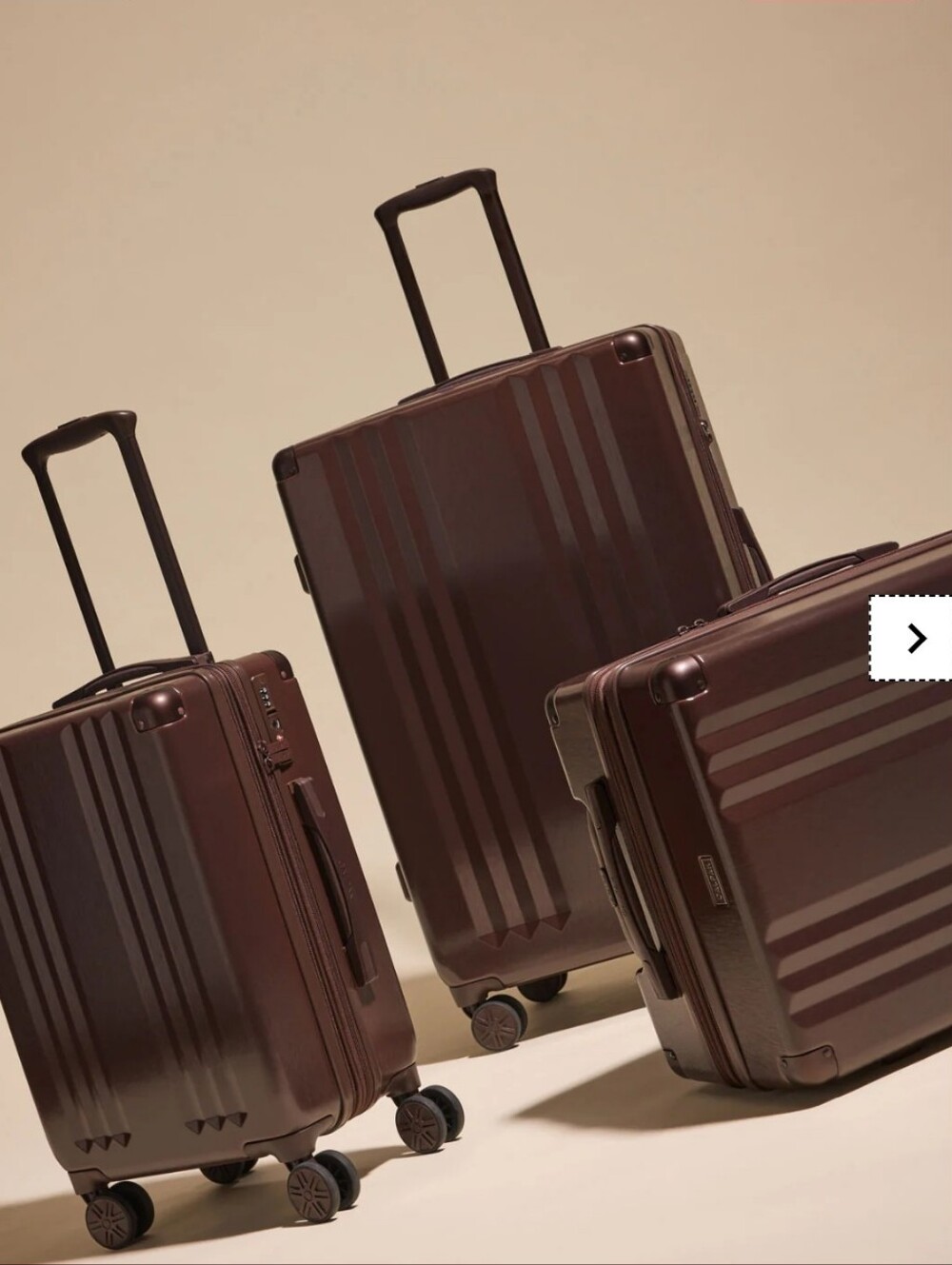 CALPAK Ambeur 3-Piece Luggage Set In Walnut - Picture 2 of 13